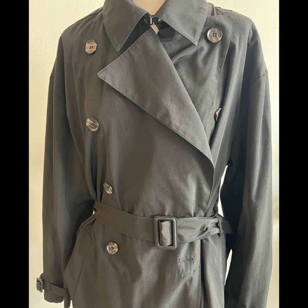 Long Black Trench coat